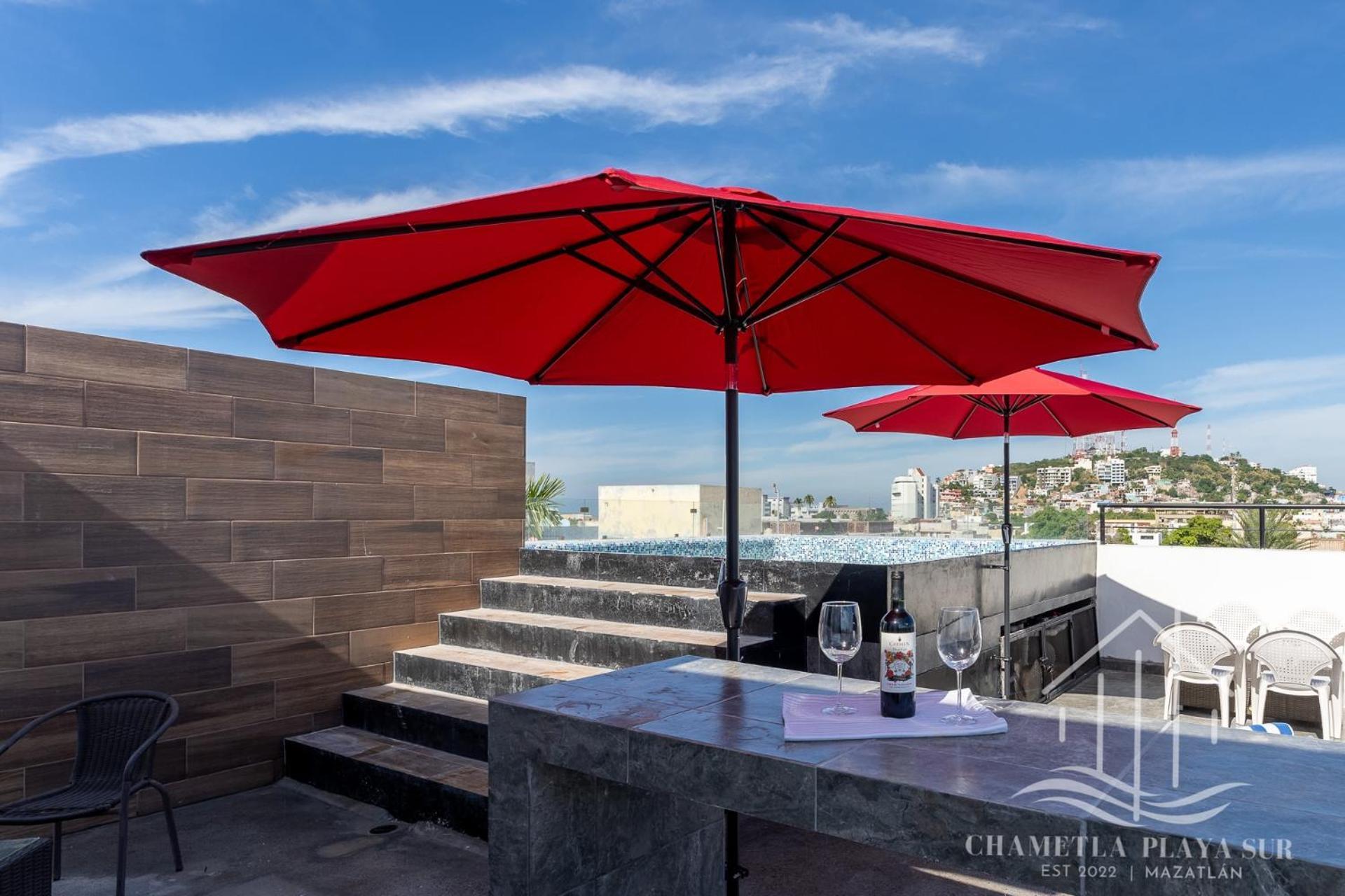 New & Comfy, 5 Star Area, Walk 2 Beach, Pool, Views, King Bed Mazatlán Zewnętrze zdjęcie